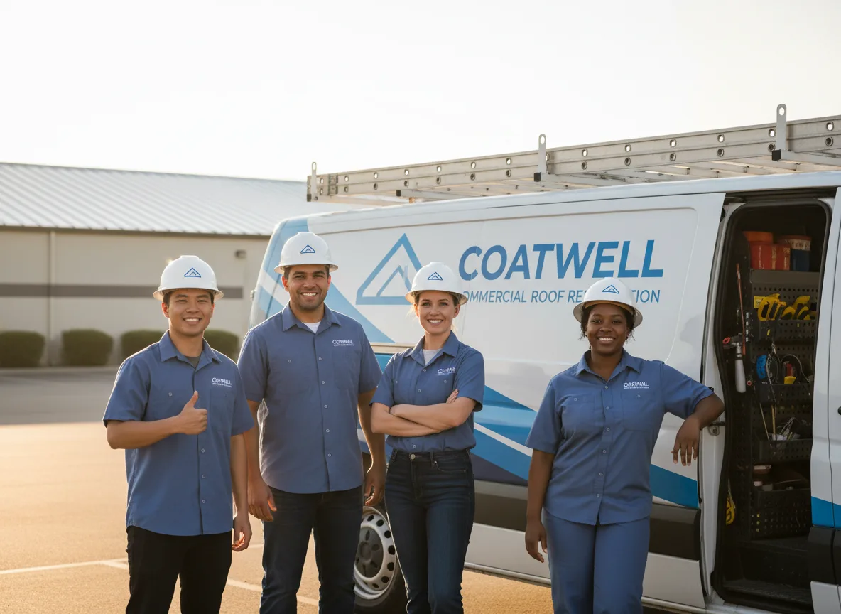 Commercial roof coating company in Stroh, IN